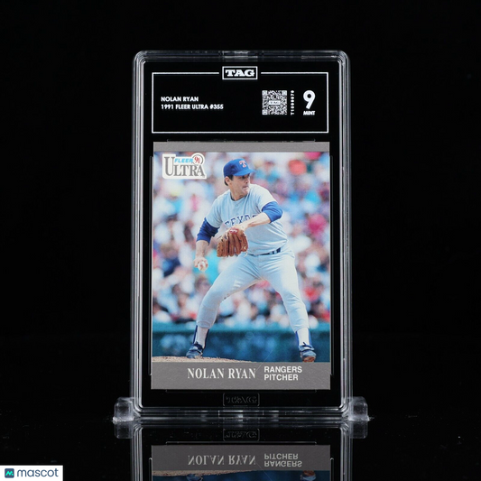 Nolan Ryan 1991 Fleer Ultra HOF TAG 9 MINT T1099679