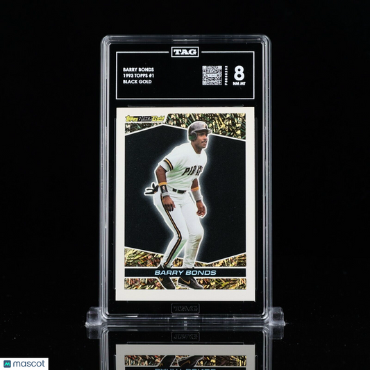 Barry Bonds 1993 Topps Black Gold #1 MVP TAG 8 NM MT low pop 2 F5035232