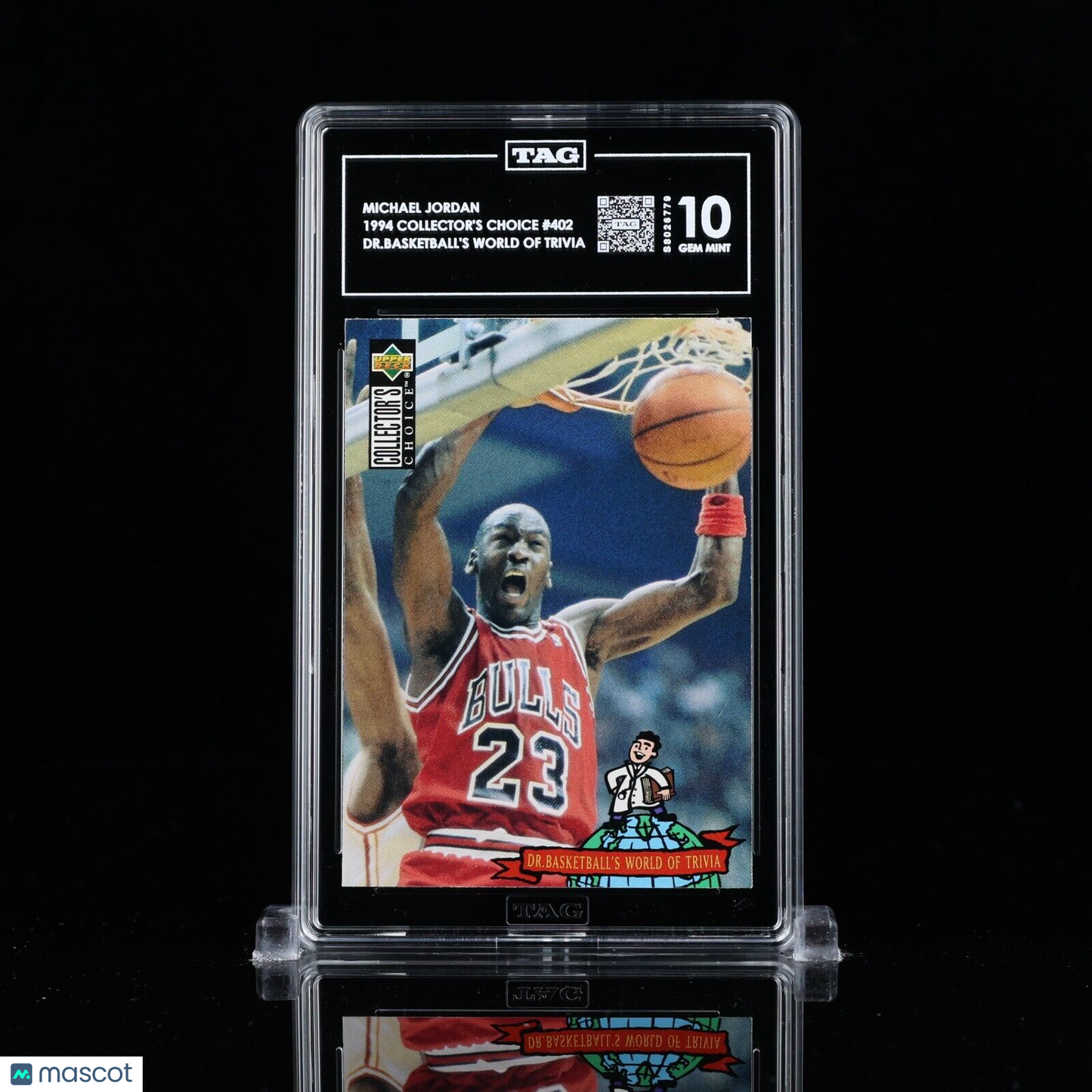 Michael Jordan 1994 Upper Deck #402 HOF TAG 10 GEM MINT 1st graded