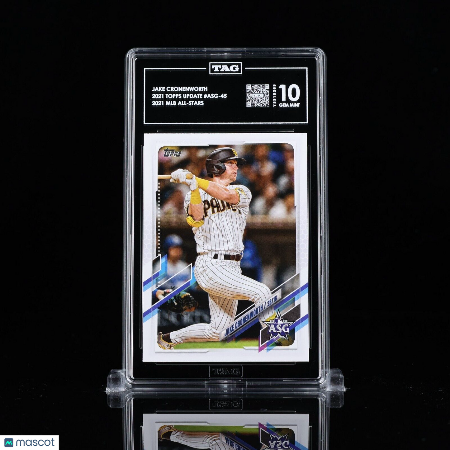 Jake Cronenworth 2021 Topps Update #ASG45 TAG 10 GEM MINT pop 1 Y3315263