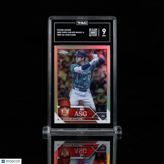 Shohei Ohtani 2023 Topps Chrome Update All-Star Game #ASGC-6 TAG 9 Mint MVP