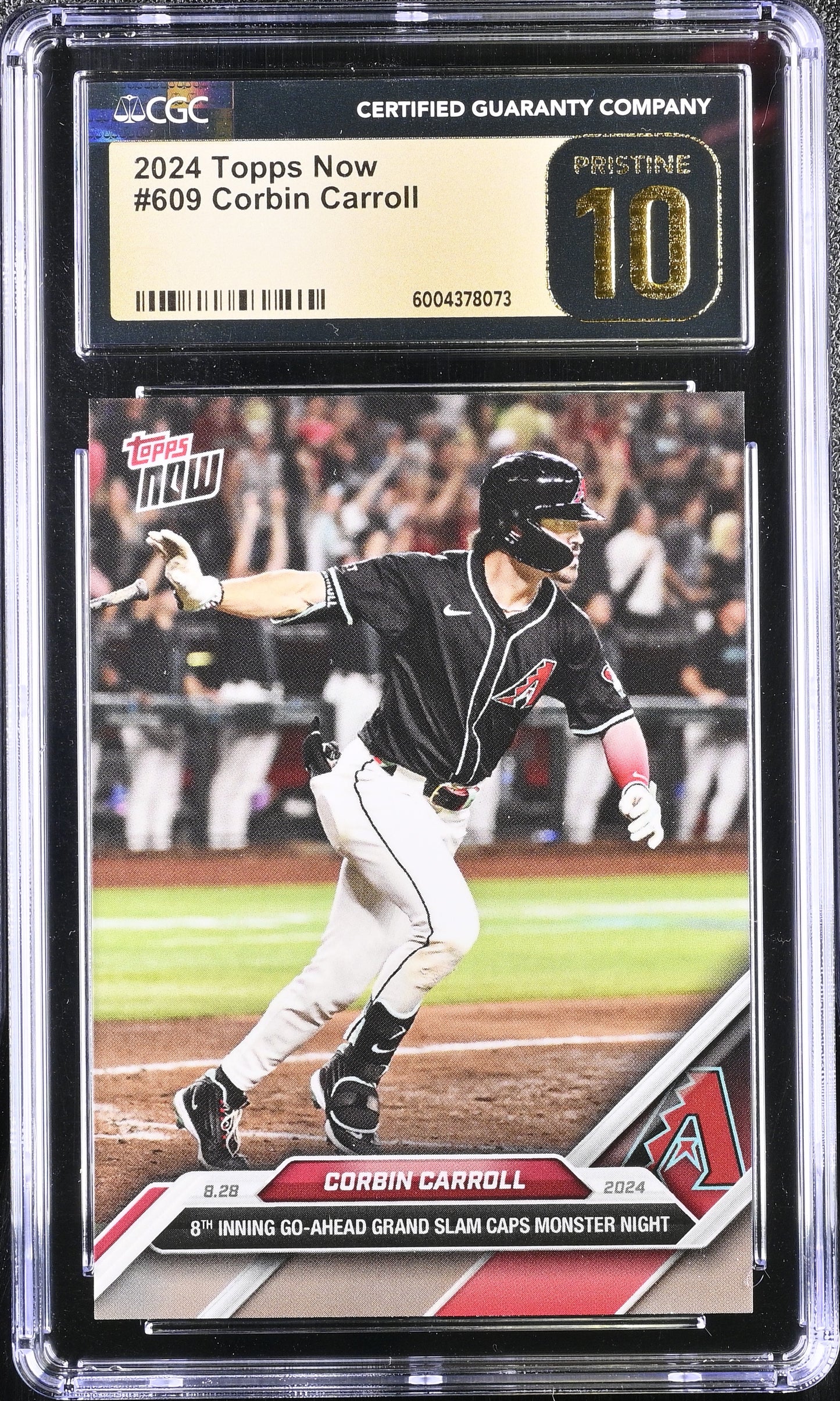 2024 Topps Now #609 Corbin Carroll CGC 10