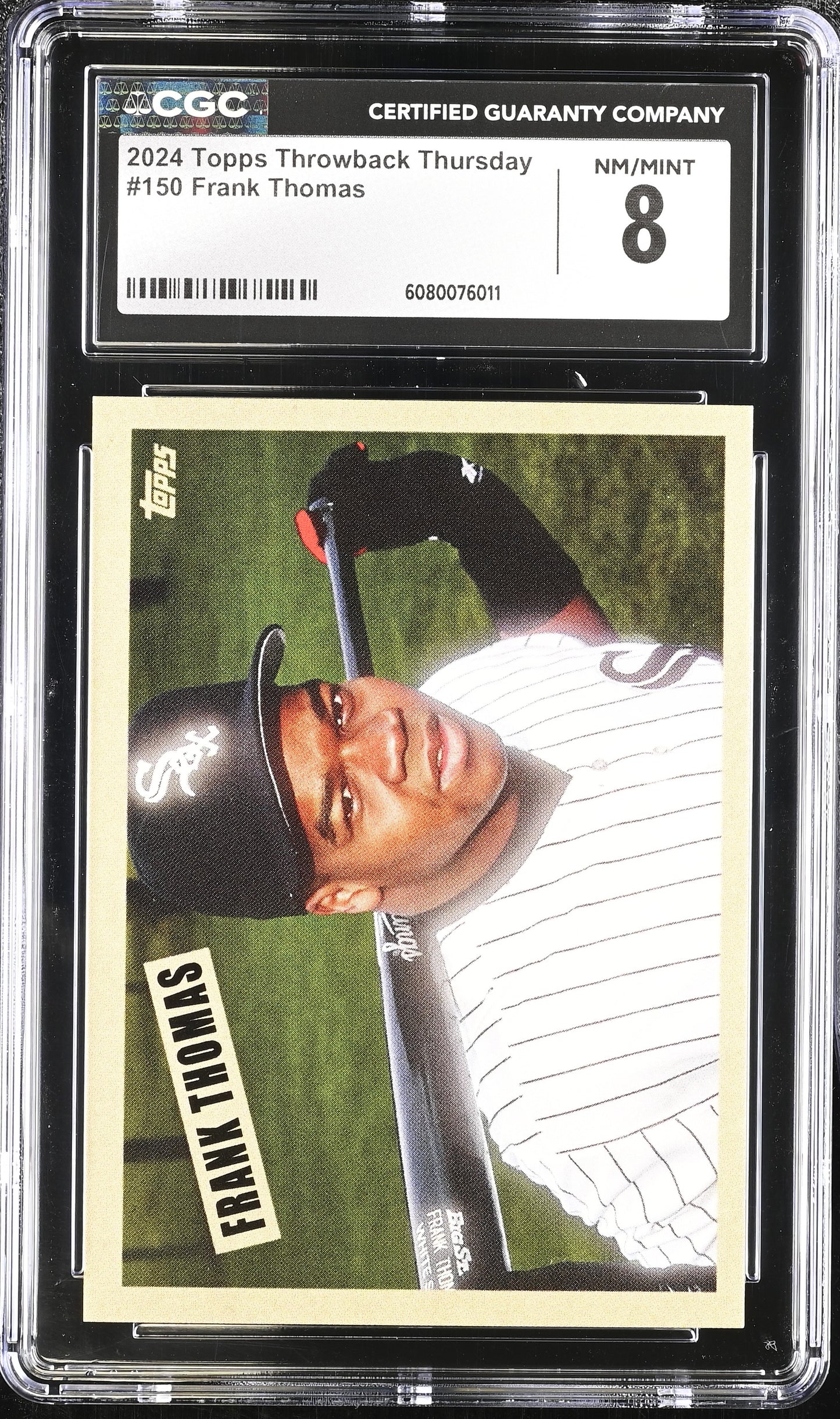 2024 Topps Throwback Thursday #150 Frank Thomas CGC 8