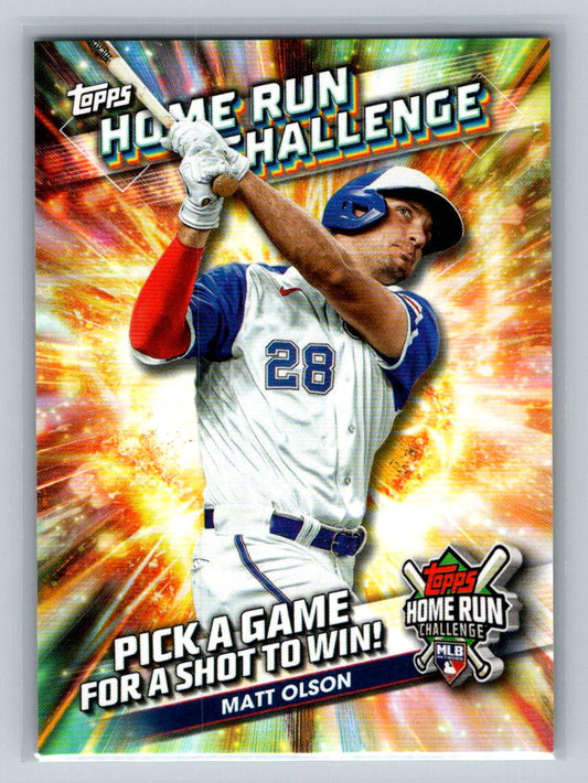 2024 Topps #HRC-5 Matt Olson Home Run Challenge