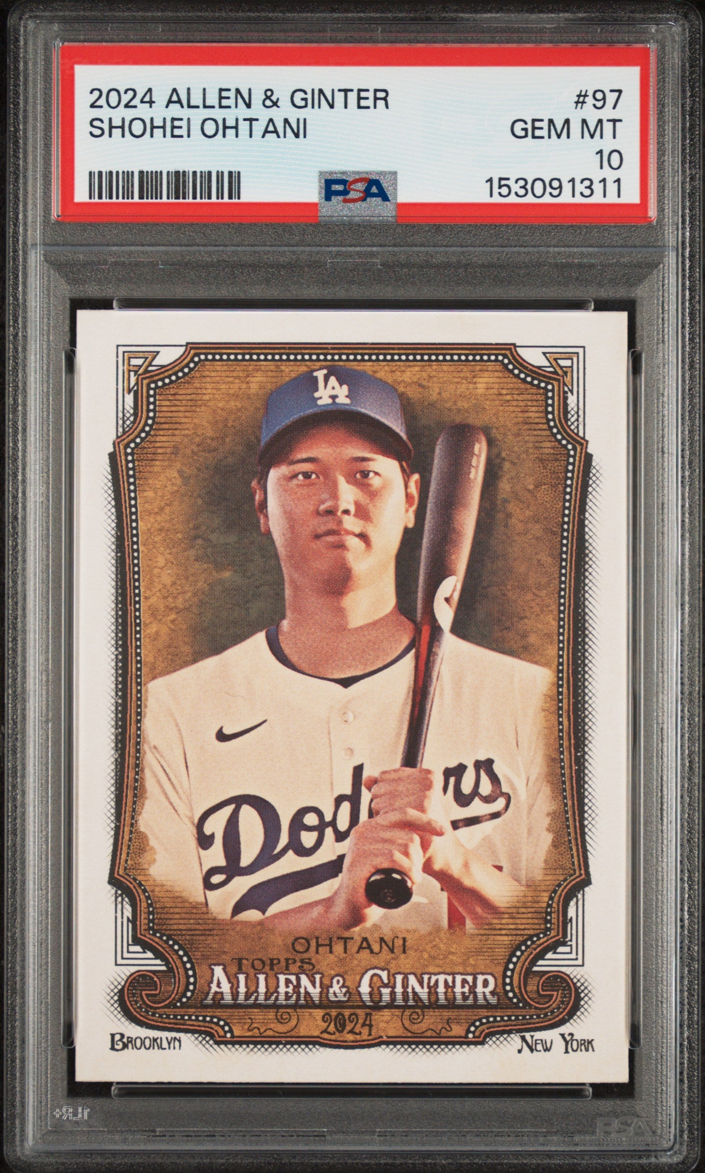 2024 Topps Allen & Ginter #97 Shohei Ohtani PSA 10