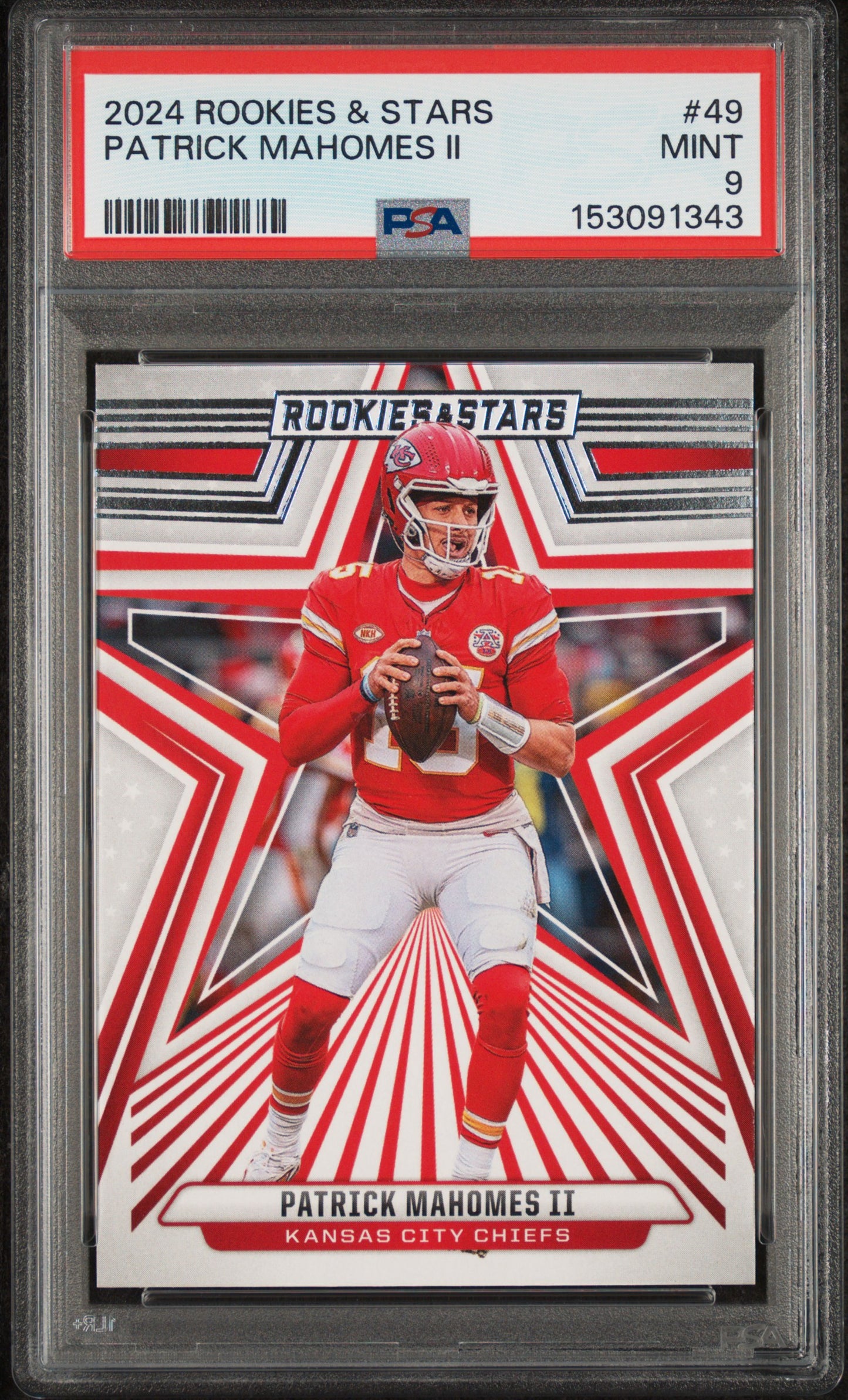 2024 Panini Rookies & Stars #49 Patrick Mahomes II PSA 9