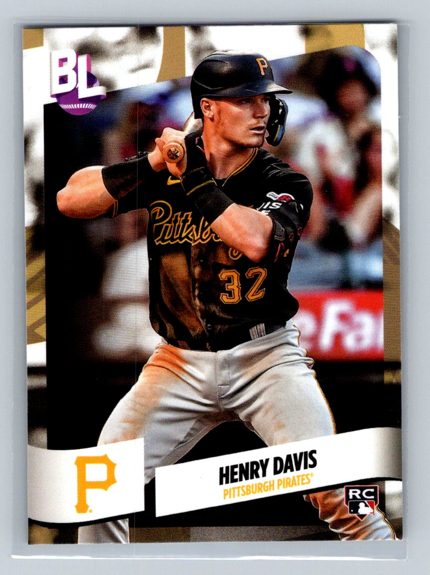 2024 Topps Big League #165 Henry Davis Electric Orange