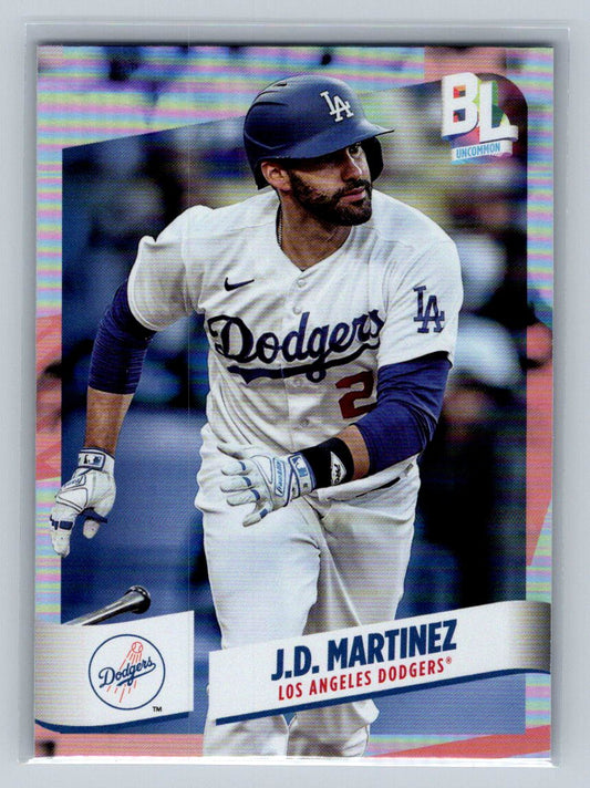 2024 Topps Big League #204 J.D. Martinez Electric Orange