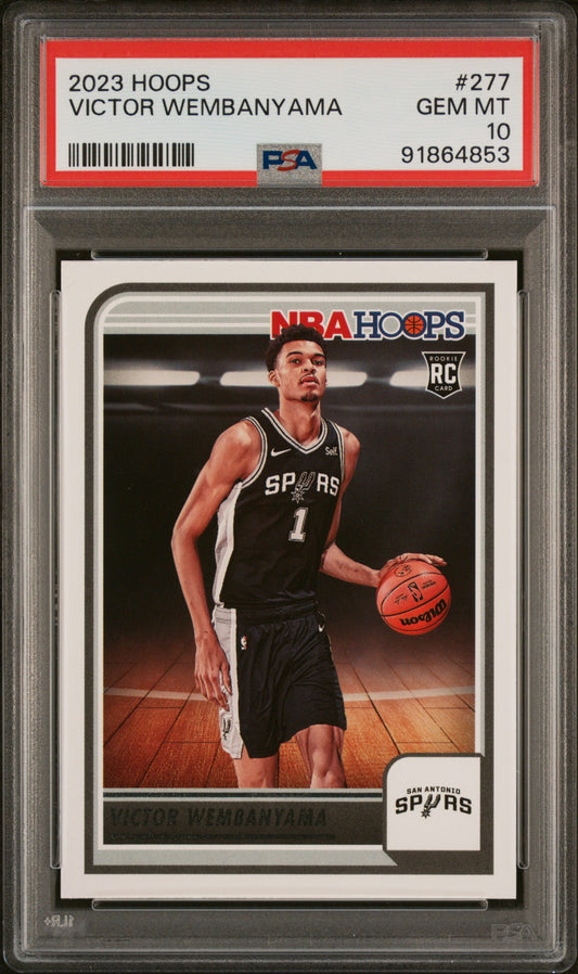 2023-24 Hoops #277 Victor Wembanyama PSA 10