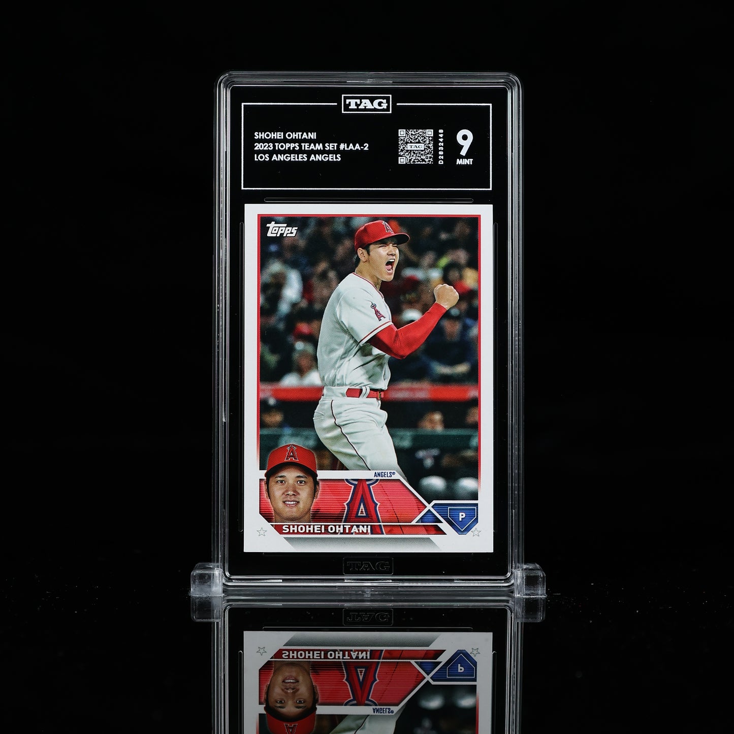 Shohei Ohtani 2023 Topps #LAA-2 TAG 9 MINT MVP D2832448