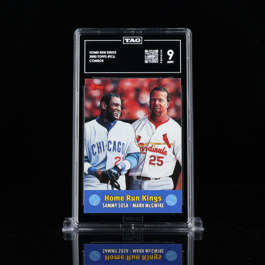 Sammy Sosa / Mark McGwire 2000 Topps Combs #TC6 Home Run Kings TAG 9 low pop 3 F3946134