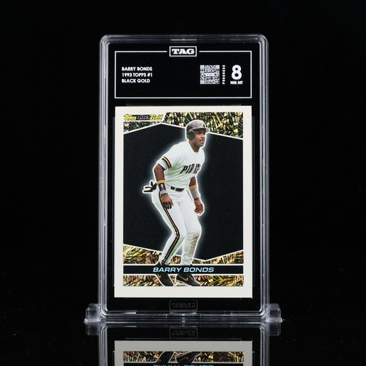 Barry Bonds 1993 Topps Black Gold #1 MVP TAG 8 NM MT low pop 2 F5035232