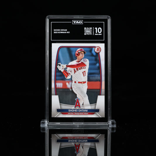 Shohei Ohtani 2023 Bowman #51 TAG 10 GEM Mint MVP F9541416