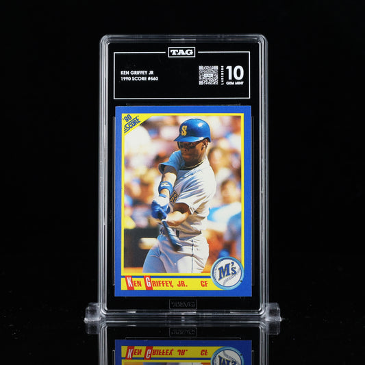 Ken Griffey Jr 1990 Score  #560 HOF MVP TAG 10 GEM MINT pop 2  L4018196