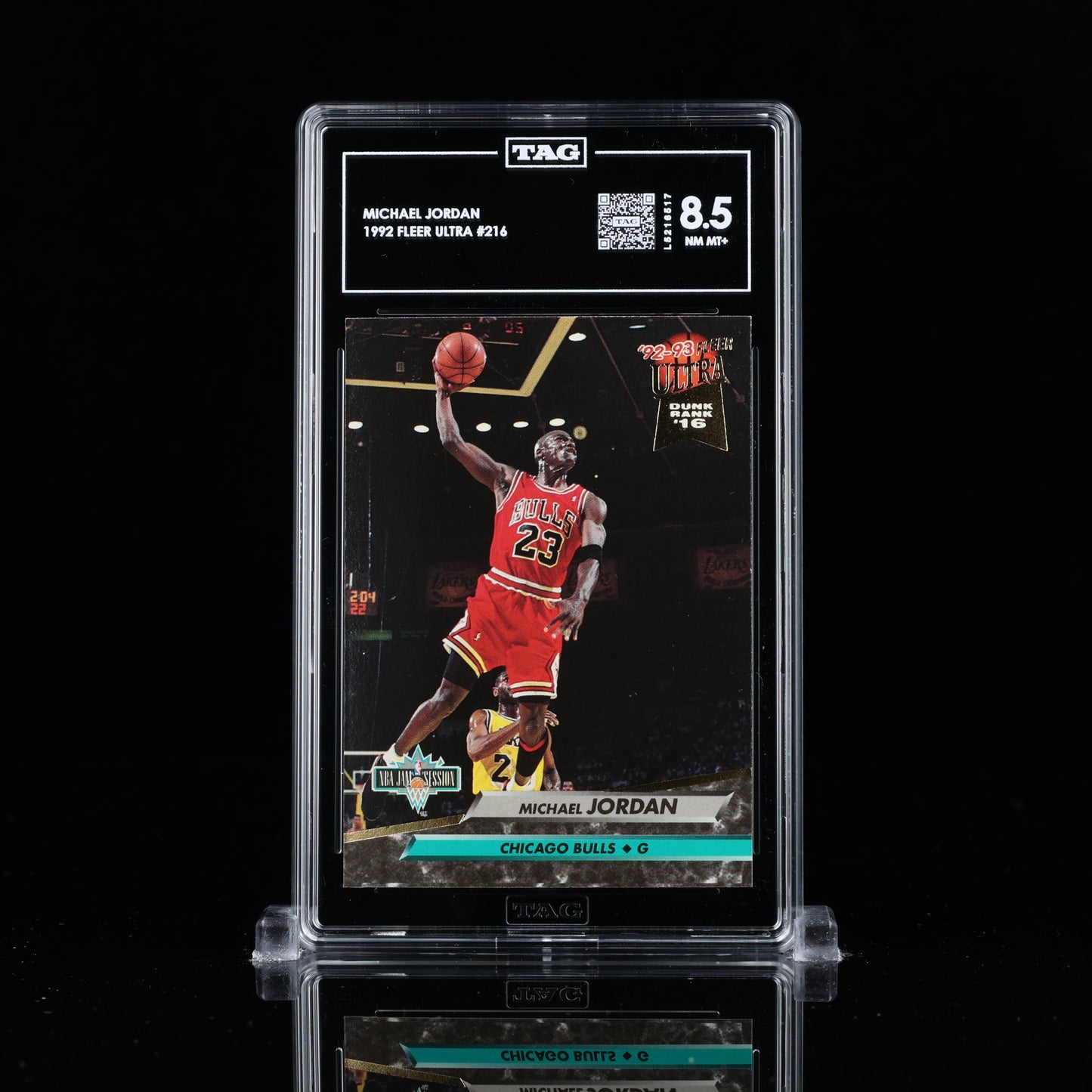 Michael Jordan 1992-93 Ultra #216 HOF TAG 8.5 NM MT+ MVP L5216517