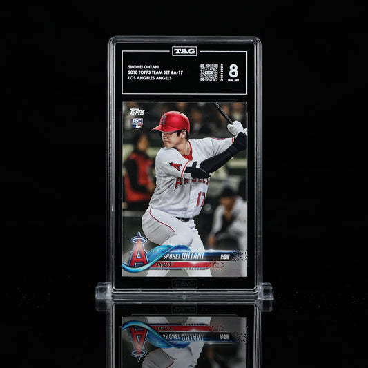 Shohei Ohtani 2018 Topps #A-17 TAG 8 NMT Rookie RC ROY MVP Q1312024