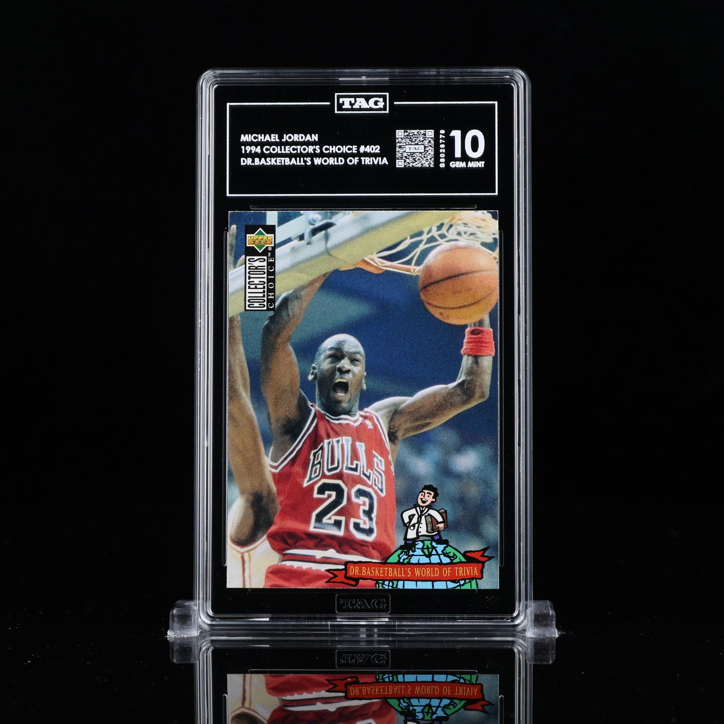 Michael Jordan 1994 Upper Deck #402 HOF TAG 10 GEM MINT 1st graded S8026779