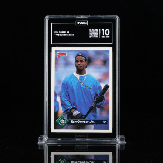 Ken Griffey Jr 1993 Donruss  #553 HOF TAG 10 GEM MINT rare pop 1 V7852693