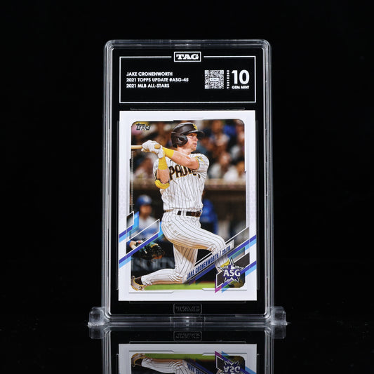 Jake Cronenworth 2021 Topps Update AllStar #ASG45 TAG 10 GEM MINT pop 1 Y3315263