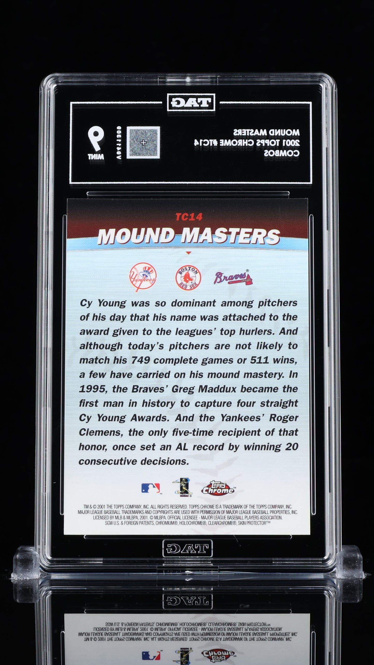 Mound Masters Topps Chrome #TC14 TAG 9