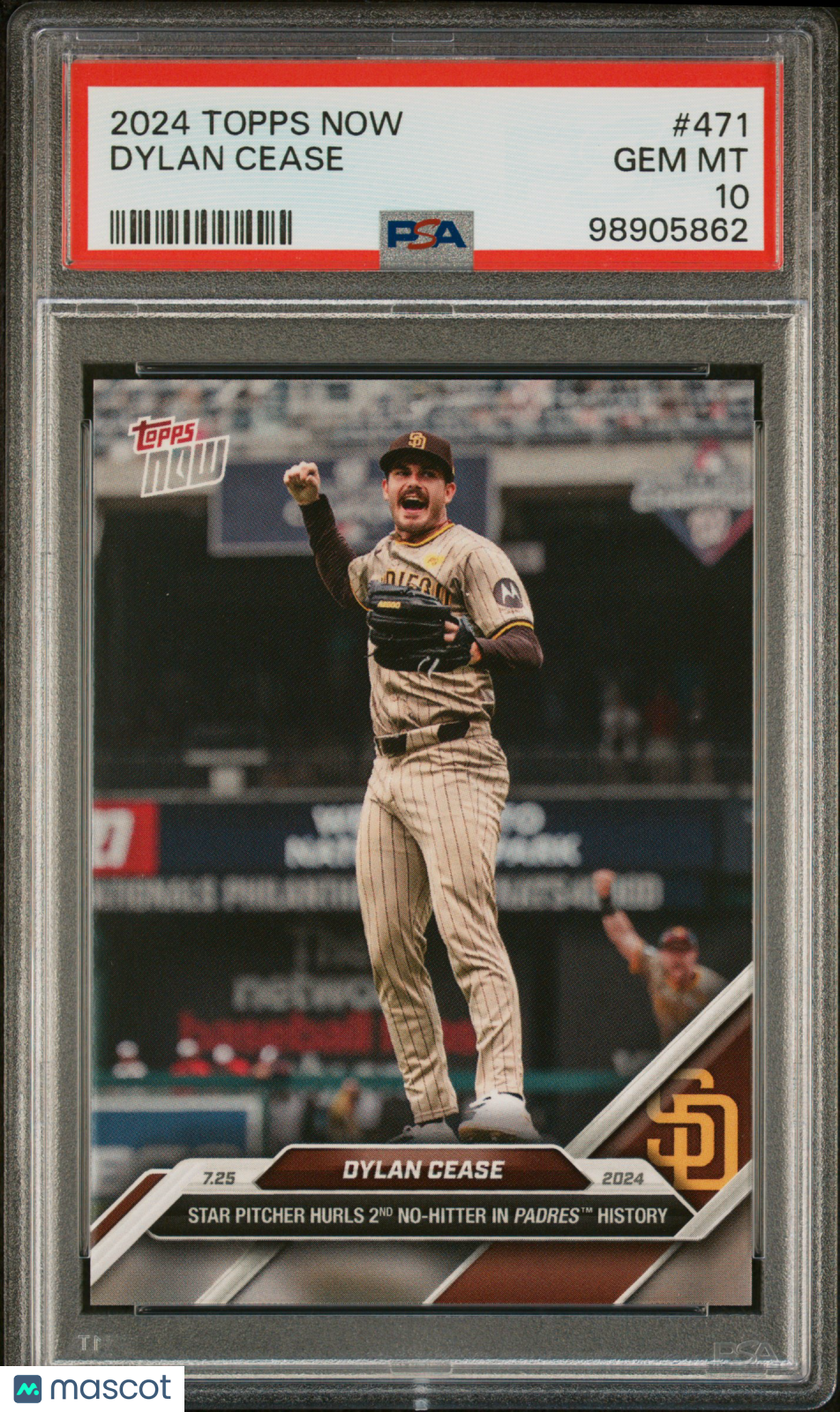 Dylan Cease 2024 Topps Now #471 PSA 10