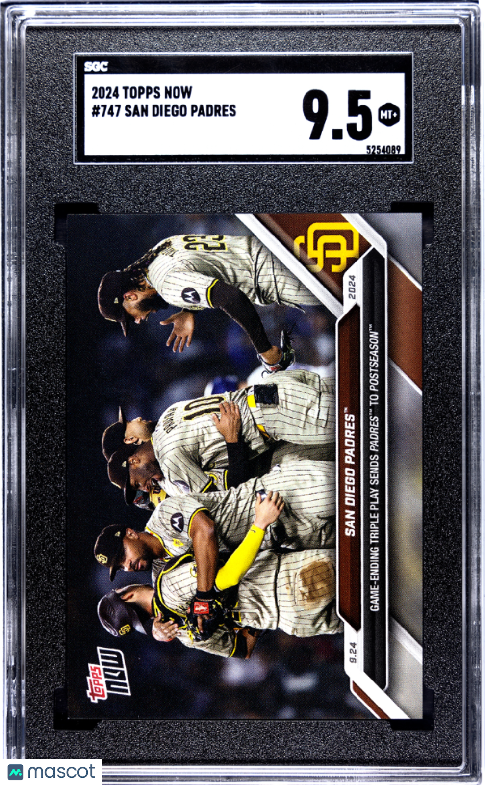 San Diego Padres 2024 Topps Now #747 SGC 9.5