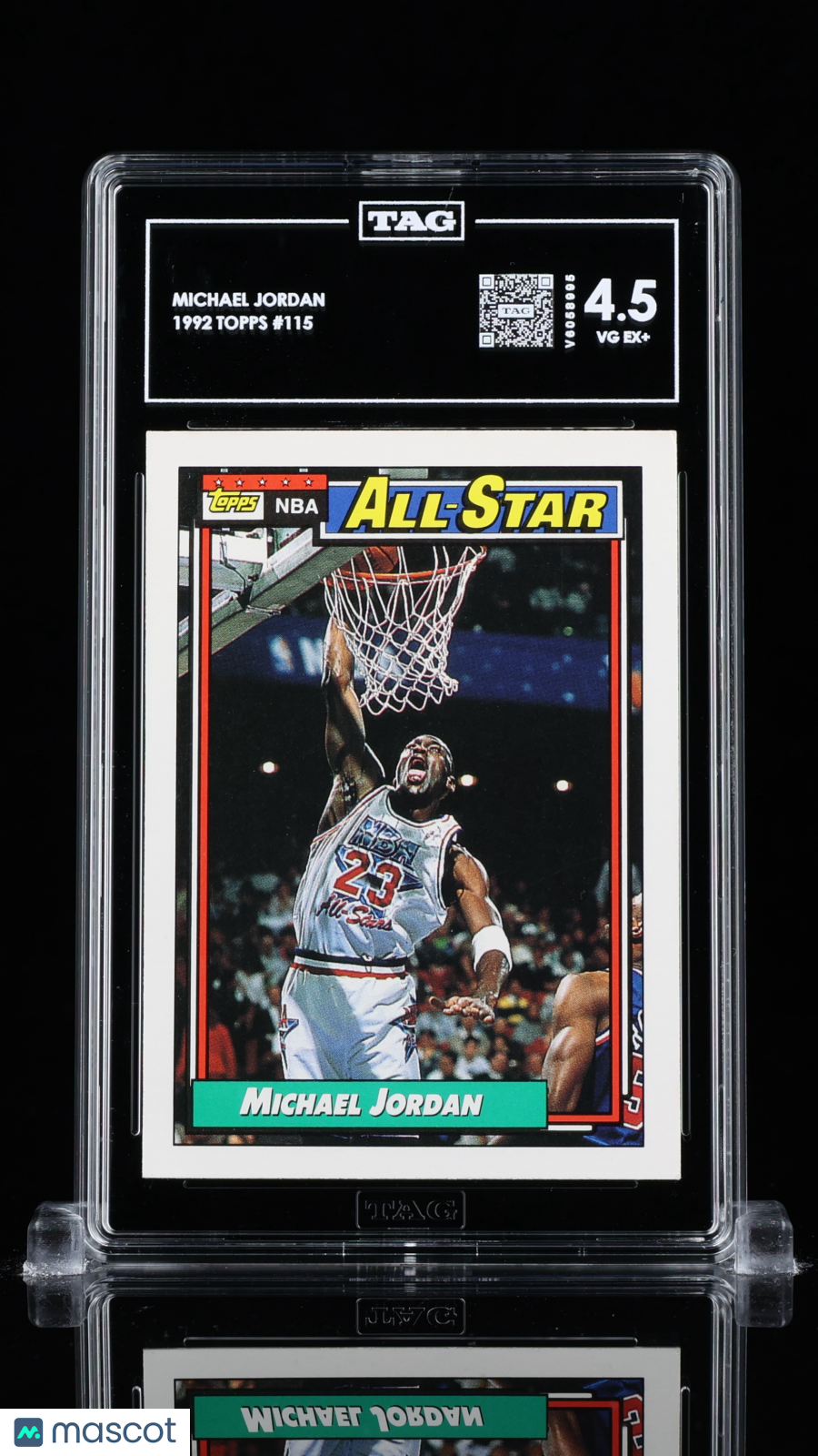 Michael Jordan Topps #115 TAG 4.5