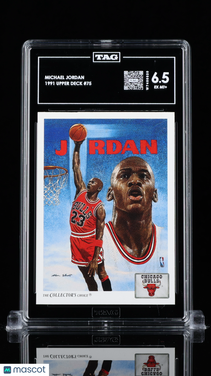 Michael Jordan Upper Deck #75 TAG 6.5