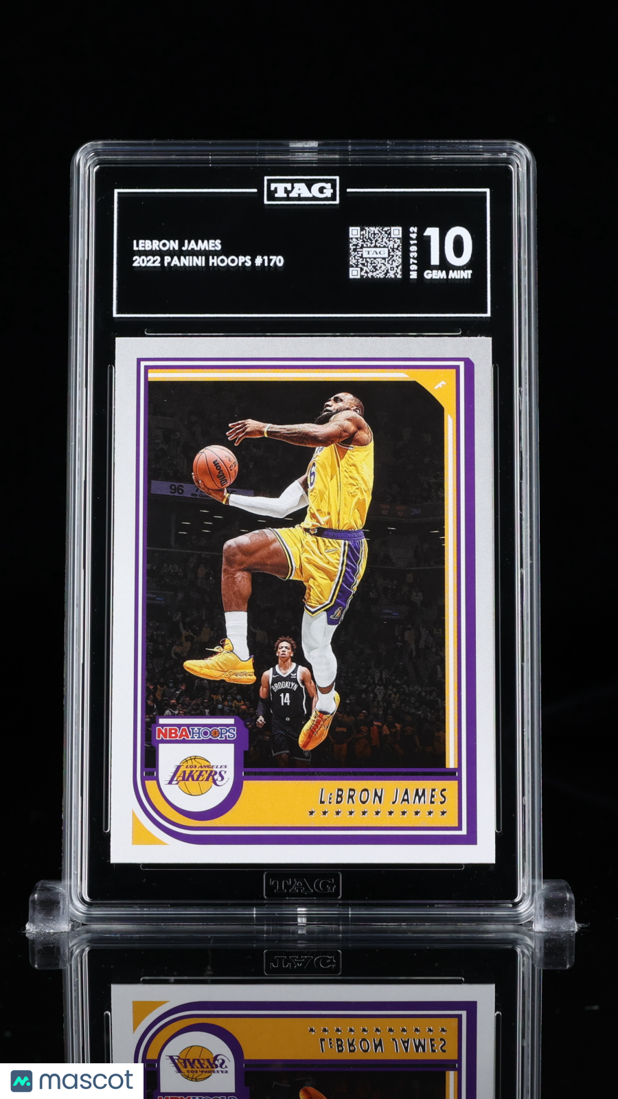 LeBron James Panini Hoops #170 TAG 10