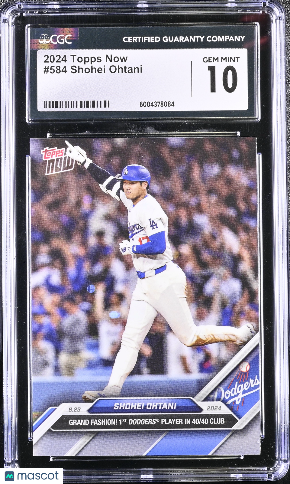 Shohei Ohtani 2024 Topps Now #584 CGC 10