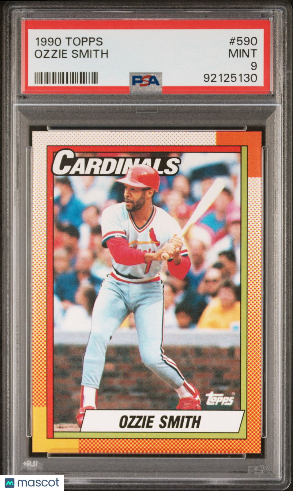 Ozzie Smith 1990 Topps #590 PSA 9