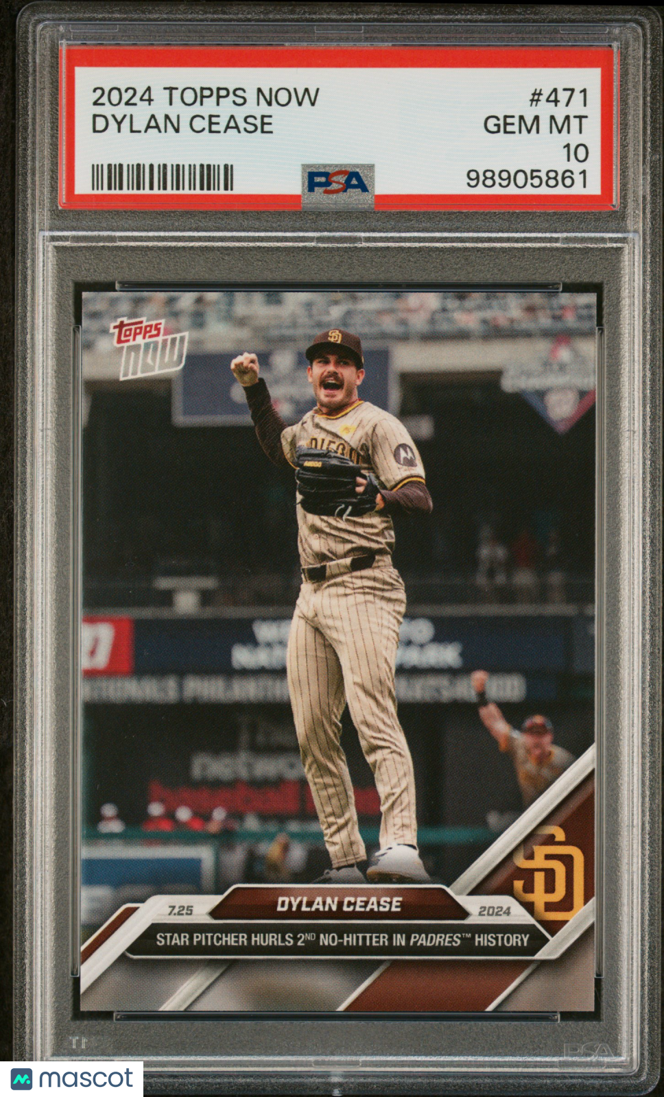 Dylan Cease 2024 Topps Now #471 PSA 10