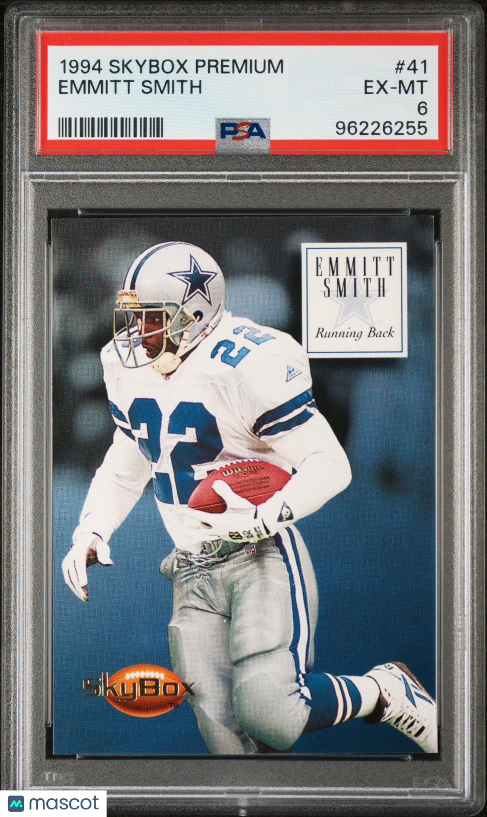 Emmitt Smith 1994 Skybox Premium #41 PSA 6