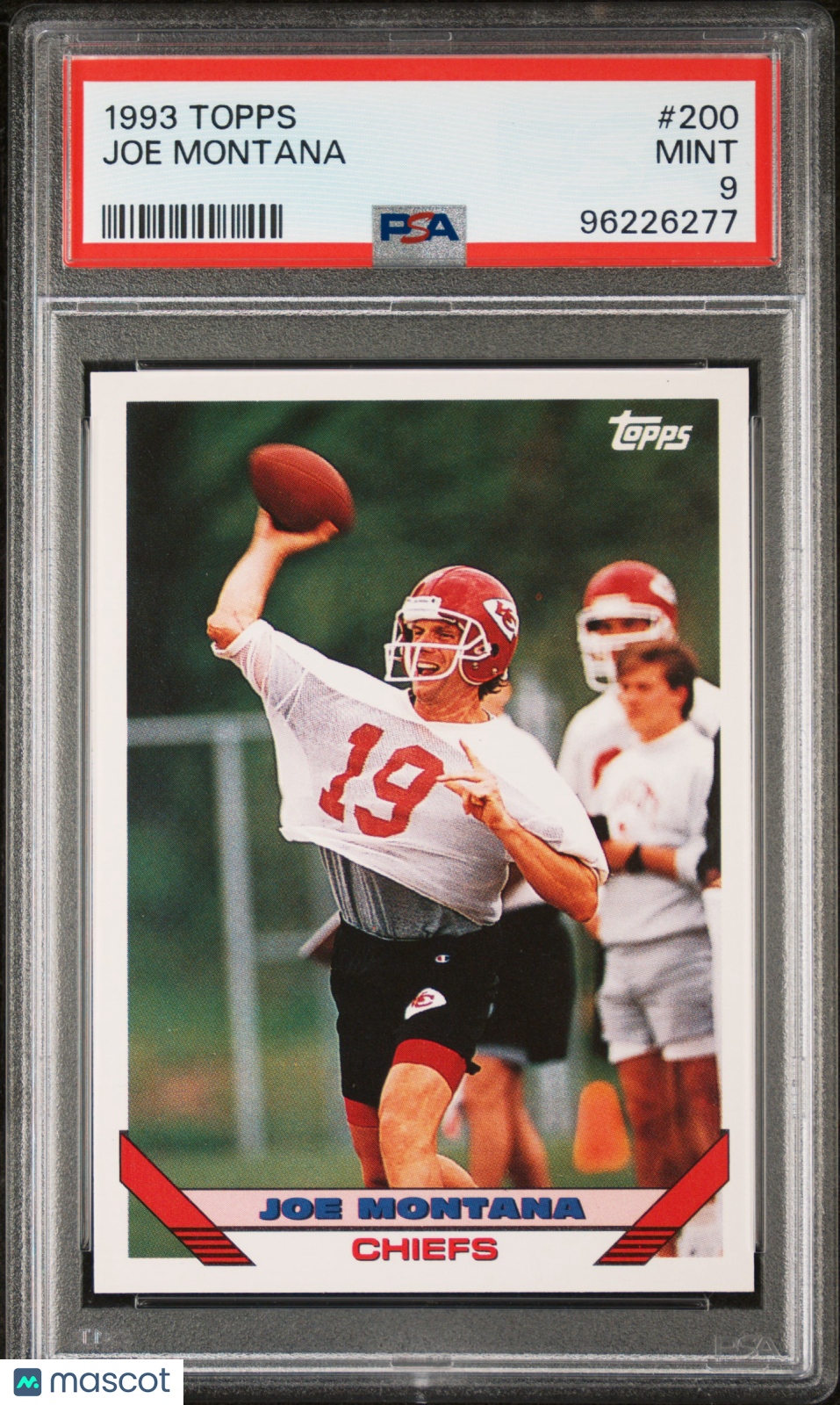 Joe Montana 1993 Topps #200 PSA 9