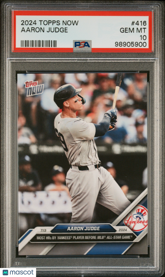 Aaron Judge 2024 Topps Now #416 PSA 10