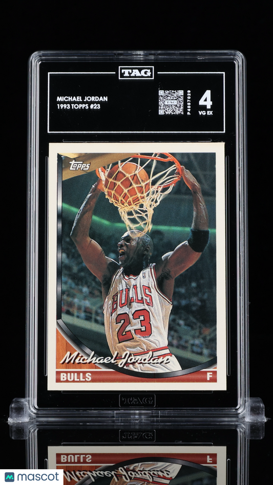 Michael Jordan Topps #23 TAG 4