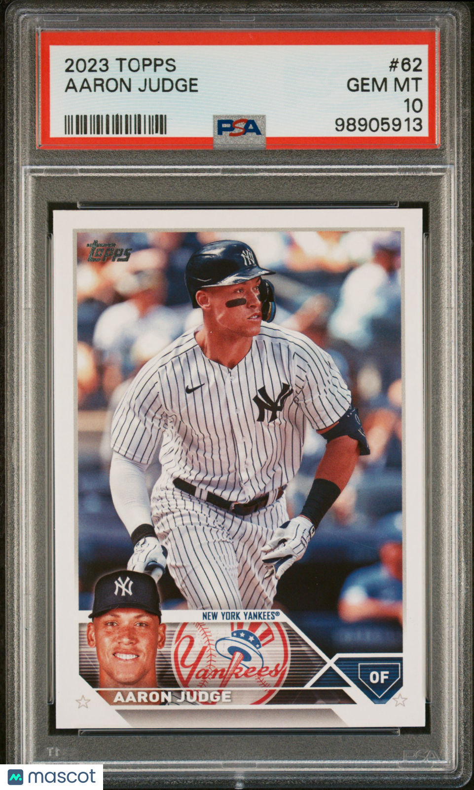 Aaron Judge 2023 Topps #62 PSA 10