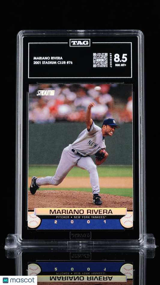 Mariano Rivera Topps Stadium Club #76 TAG 8.5