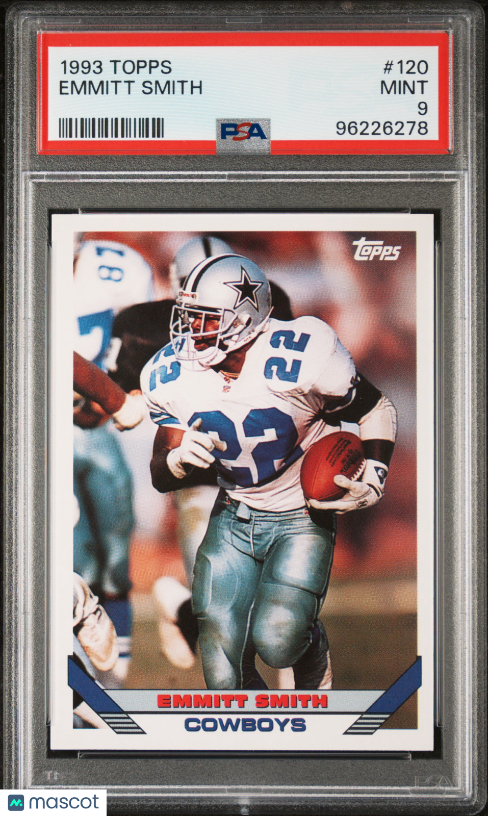 Emmitt Smith 1993 Topps #120 PSA 9