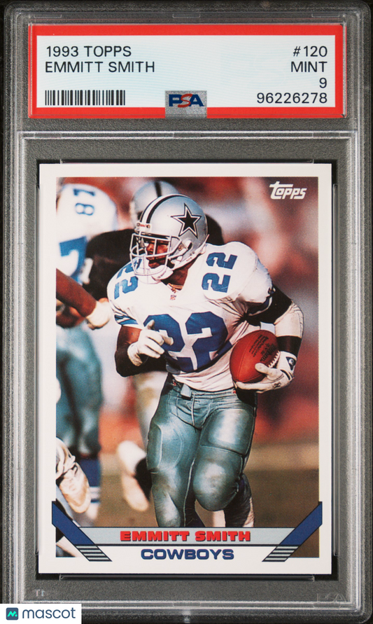 Emmitt Smith 1993 Topps #120 PSA 9