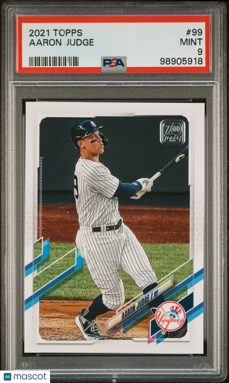 Aaron Judge 2021 Topps #99 PSA 9