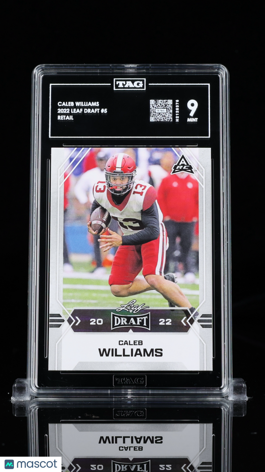 Caleb Williams Leaf Draft #5 TAG 9