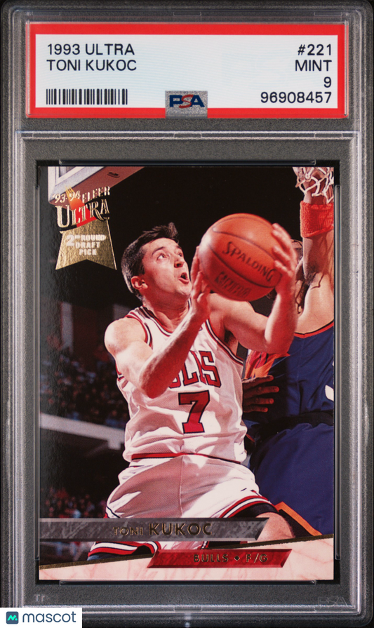 Toni Kukoc 1993 Ultra #221 PSA 9