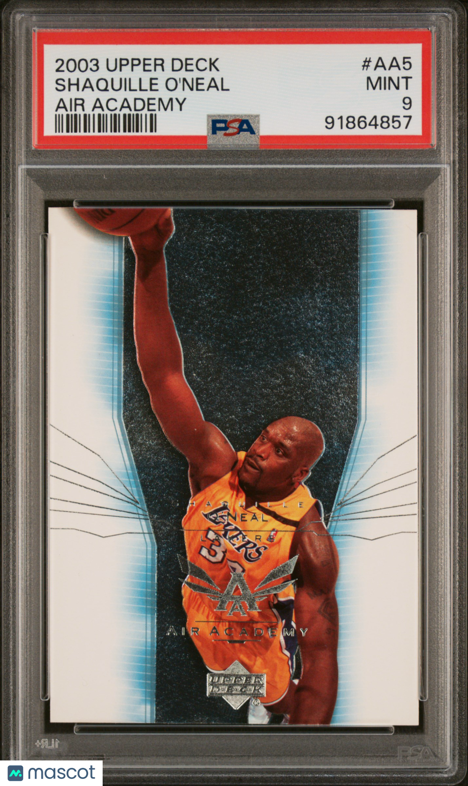 Shaquille O'Neal 2003 Upper Deck Air Academy #AA5 PSA 9