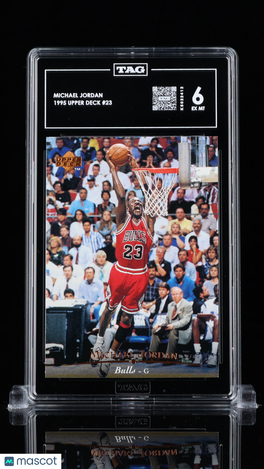 Michael Jordan Upper Deck #23 TAG 6