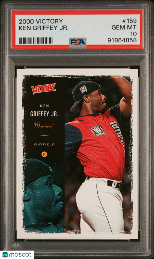 Ken Griffey JR. 2000 Upper Deck Victory #159 PSA 10