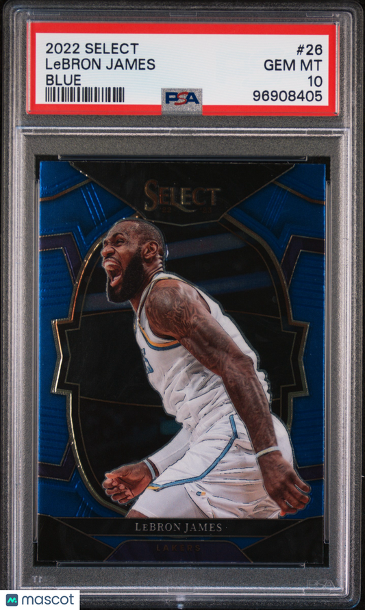 LeBron James 2022 Panini Select #26 PSA 10