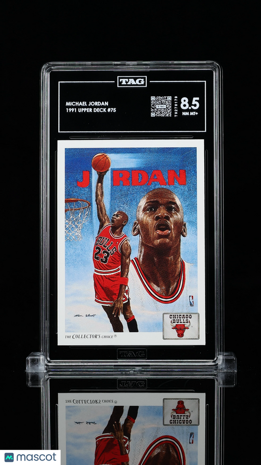 Michael Jordan Upper Deck #75 TAG 8.5