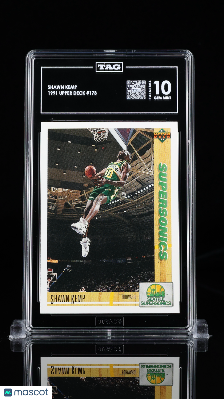 Shawn Kemp Upper Deck #173 TAG 10