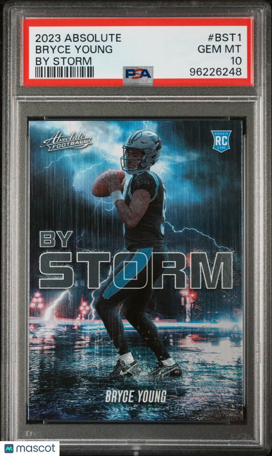 Bryce Young 2023 Panini Absolute By Storm #BST1 PSA 10